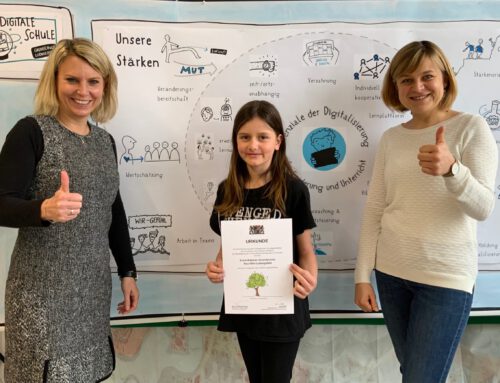 Grundschule Ludwigsfeld für ihre Leistungen während der Pandemie ausgezeichnet